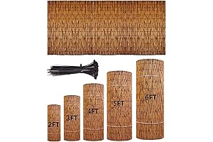 Bamboo Fence Rolls 3 Feet High: Decorative Fences for Enhanced Privacy and Style