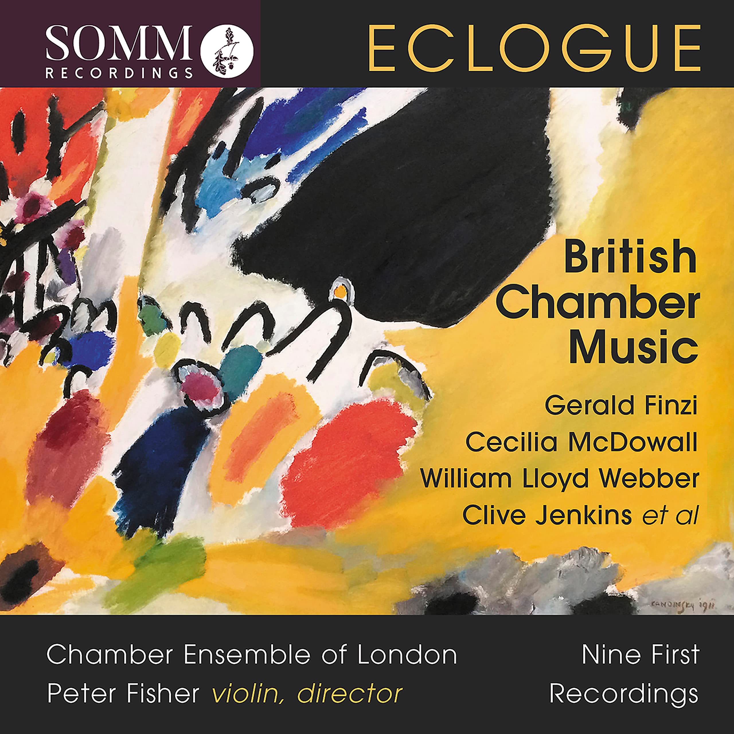 Gerald Finzi; Clive Jenkins; Cecilia McDowall; Alan Ridout; William Lloyd Webber; Ronald Binge; Elias Parish Alvars; Don