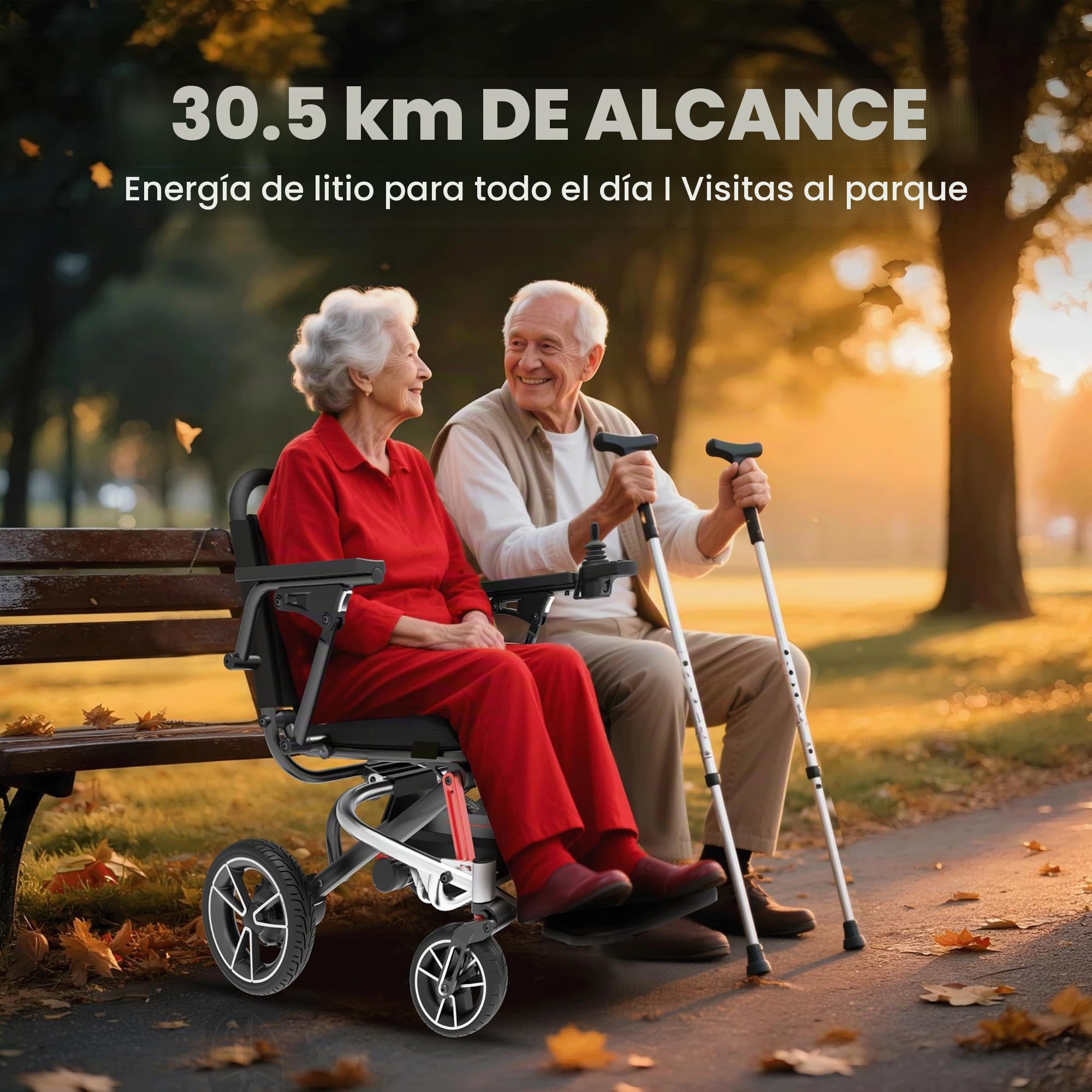 2026 Nueva actualización 24+ millas Silla de ruedas eléctrica para adultos con 2 baterías de iones de litio de 10 Ah, sillas de ruedas eléctricas todoterreno, sillas de ruedas motorizadas portátiles