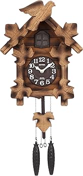 Rhythm Cuckoo Clock Made In Japan 4MJ234-RH06 : Amazon.ae: Home
