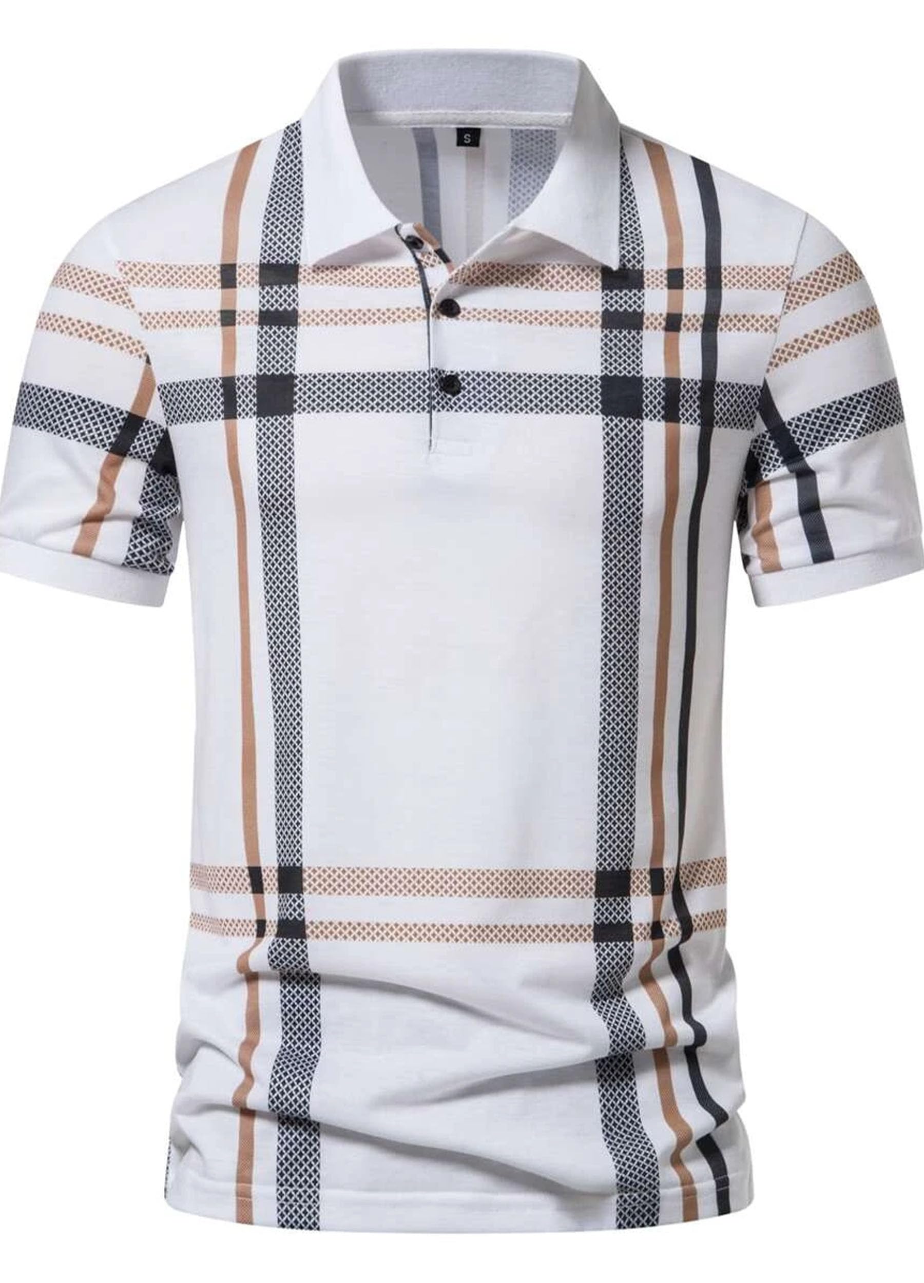 AUSK Men Polo Tshirt || Polos t-Shirt for Men || Half Sleeve Printed Tshirt for Mens