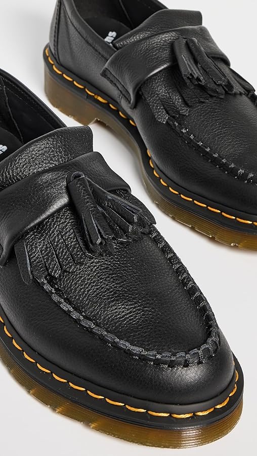Amazon.com | Dr. Martens Women's Adrian Leather Tassel Loafers