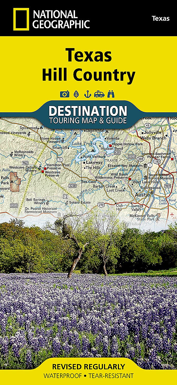 Texas Hill Country Map