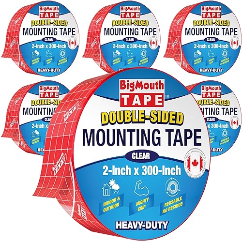 Miniatura 9 de Cinta de 2 caras, cinta de dos caras resistente, tiras para colgar cuadros, cinta de doble cara, cinta fuerte de doble cara resistente, tiras