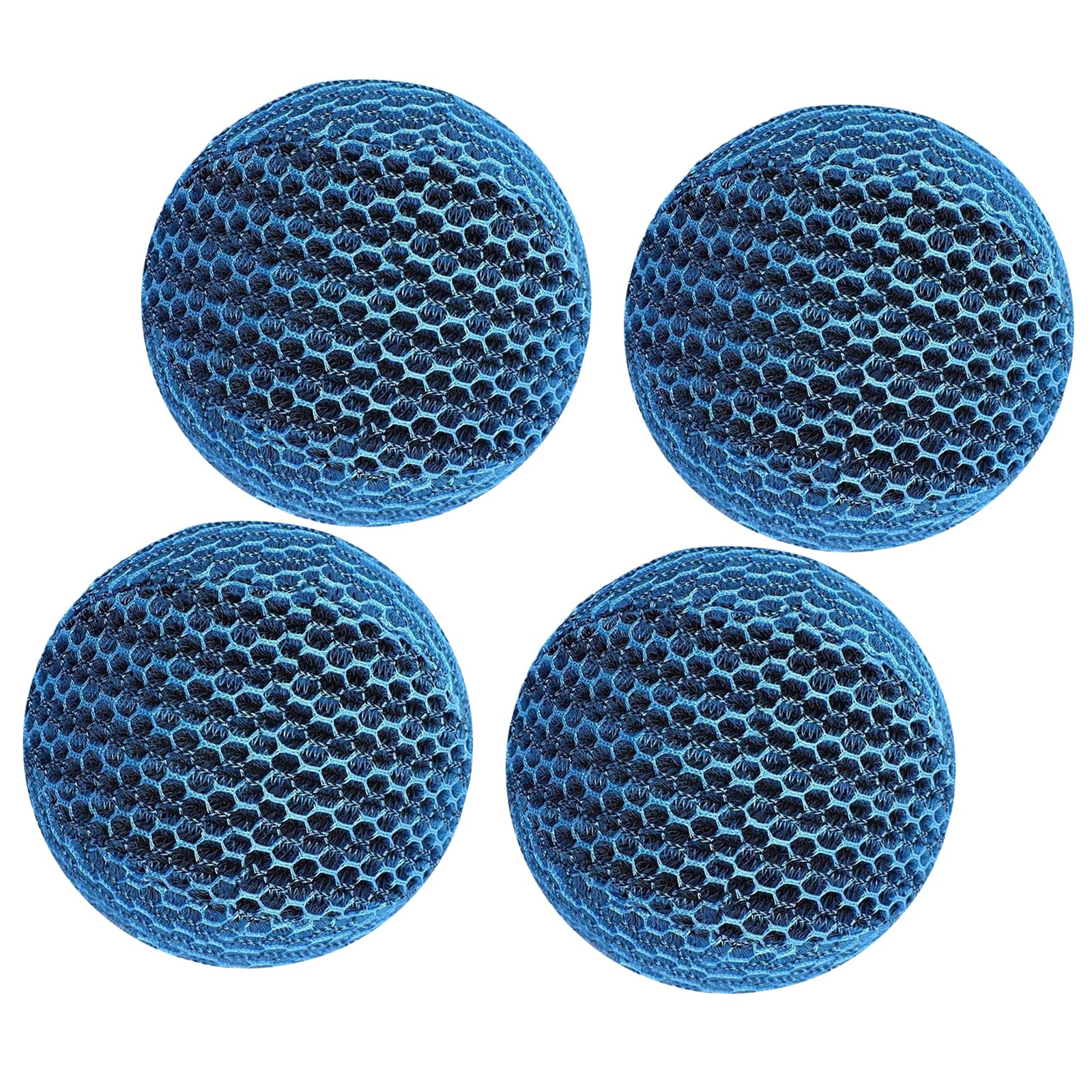 Kaeltsyn 4Pcs Scum Absorber Cleaning Sponge Ball for Hot Tubs Spas Pools Bathrooms Descale Absorb Oil Multiple Application Sponge Ball