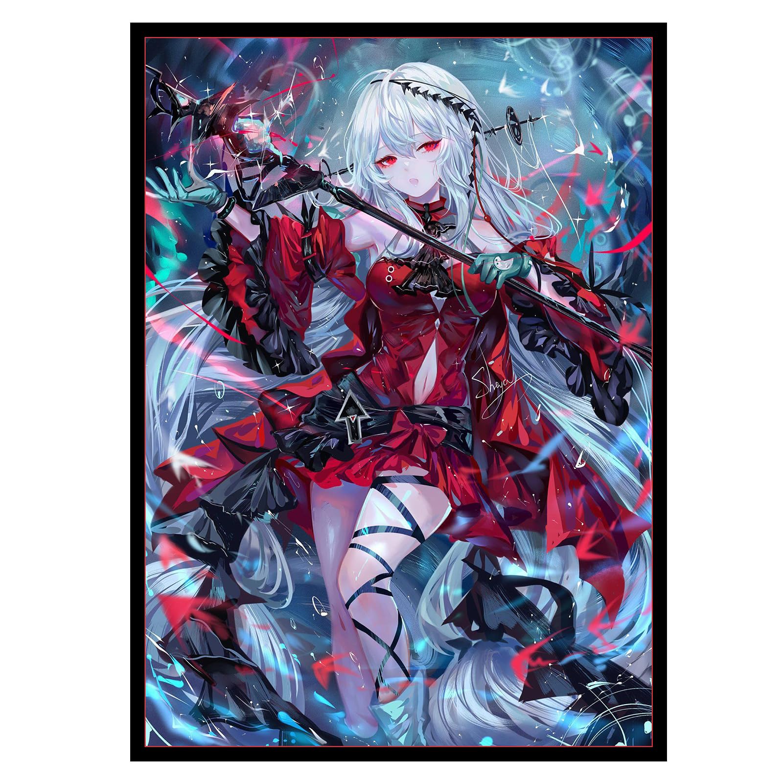 60 PCS Anime Card Sleeves for MTG/PTCG, 67 X 92mm Card Sleeves Compatible  with Standard Size Board Game Trading Cards : Amazon.sg: Toys