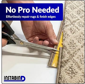 Instabind DIY Carpet Binding - Cotton Serge Regular Style - Lilac, 54 LFT