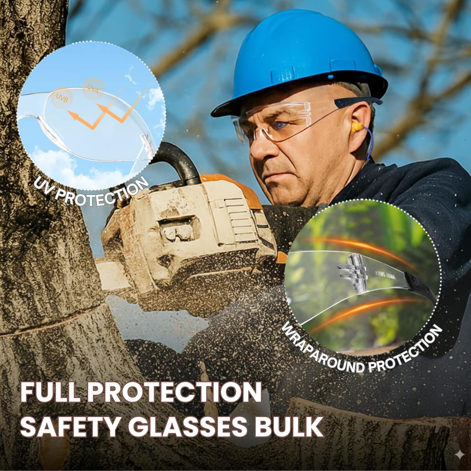 Z87 Safety Glasses for Men 36pack, Clear Safety Glasses for Women, Scratch&Impact-Resistant Eye Protection Glasses with ANSI Z87.1 Certification - Image 4