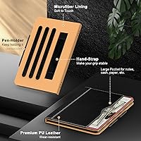 Vista 6 de Grifobes Funda [Solo para versión 2024/2022/2020 de 12ª y 10ª generación] Fire HD 8/8 Plus, funda tipo libro de piel sintética de alta calidad