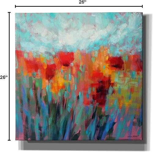 Miniatura 9 de Epic Graffiti 'Shimmering' de Claire Hardy, lienzo de arte de pared giclée, 26 x 26 pulgadas