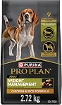 Purina Pro Plan Nourriture Sèche pour Chien Gestion du Poids, Mélange Effiloché Poulet & Riz - Sac de 15,4 kg (1 Paquet)