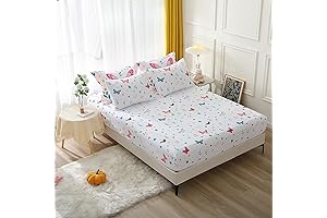 JamesWish Fitted Sheet Trio