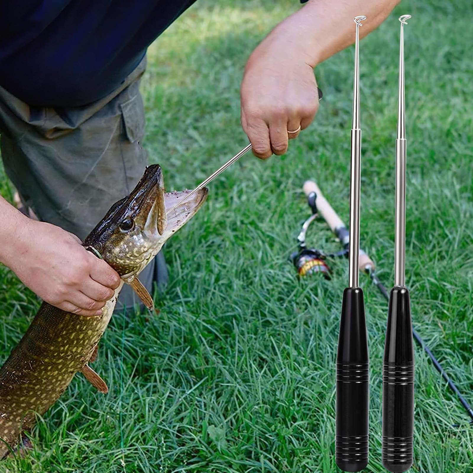 Alicates de Pesca Inoxidable, Juego de Herramientas para Línea