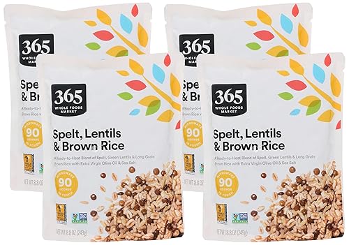 Miniatura 5 de 365 by Whole Foods Market Spelt Green Lentejas Arroz integral de grano largo 88 onzas