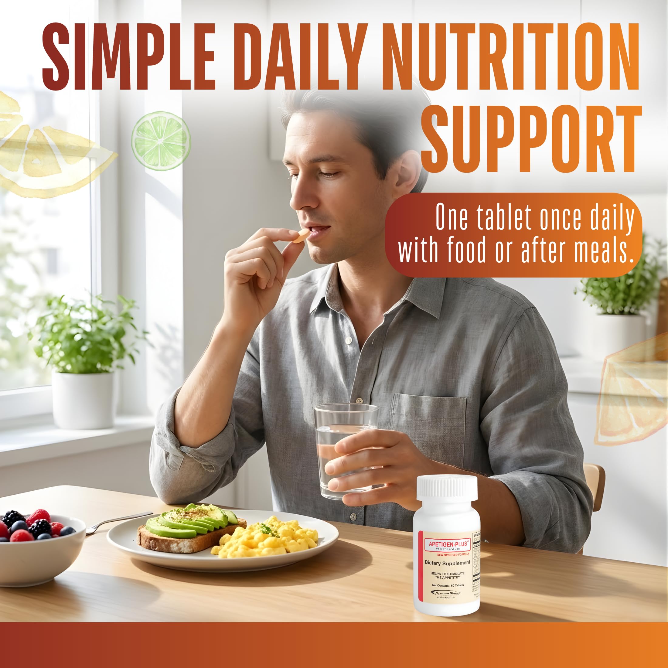 Plus Appetite Booster, for Adults & Kids 12 and Up, 60 Count — Amazon image 3