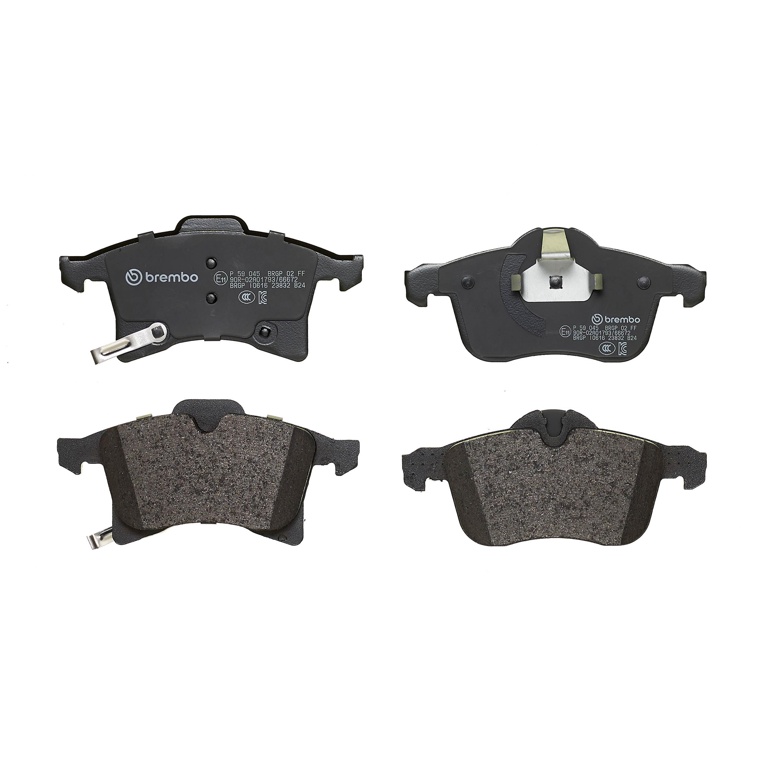 Brembo P 59 045 - Pastiglia Freno - Anteriore