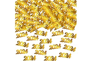 KatchOn Gold Graduation 2024 Confetti | Capture the Class of 2024 Spirit