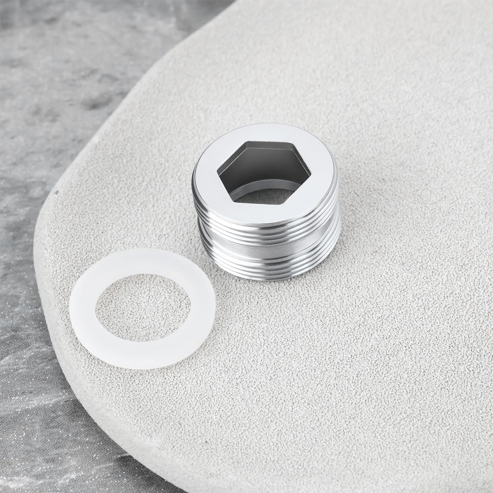 Lot De 5 Adaptateur De Filetage Robinet M22 à M20 Mm Adaptateurs De