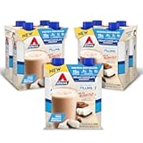 Creamy Chocolate Coconut Protein Shake, 15g Protein, 2g Net Carbs, 1g Sugar, Keto Friendly, 12 Count