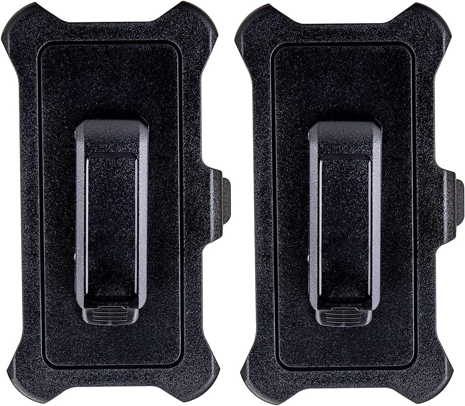 2 Pack Belt Clip Holster Compatible with Otterbox Defender Series Case for iPhone 13, iPhone 13 Pro,iPhone 12, iPhone 12 Pro [6.1'',Case Not Included]