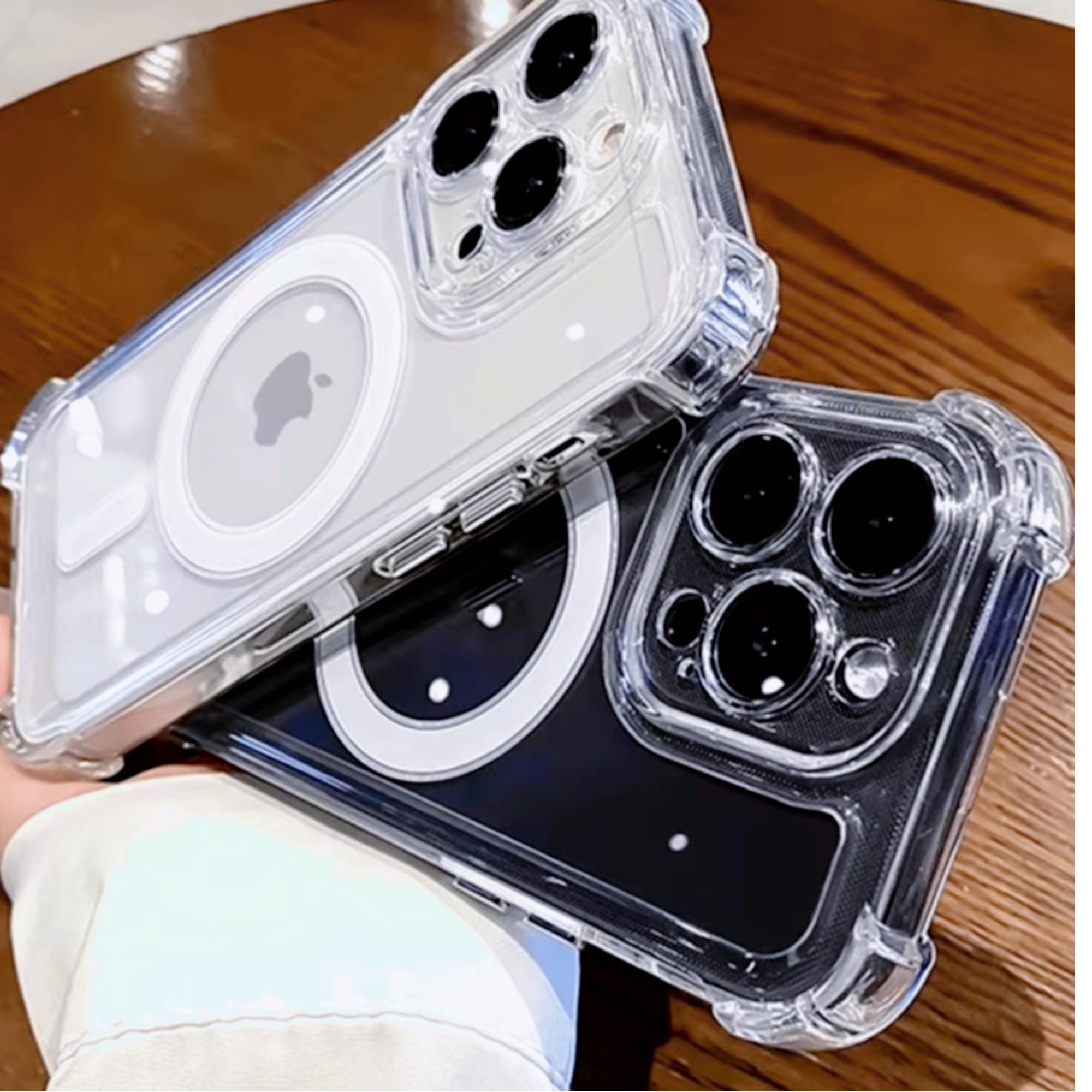 iphone 16 pro Case, Camera Control, Compatible with Mag-Safe, Shockproof, Clear (16 pro)