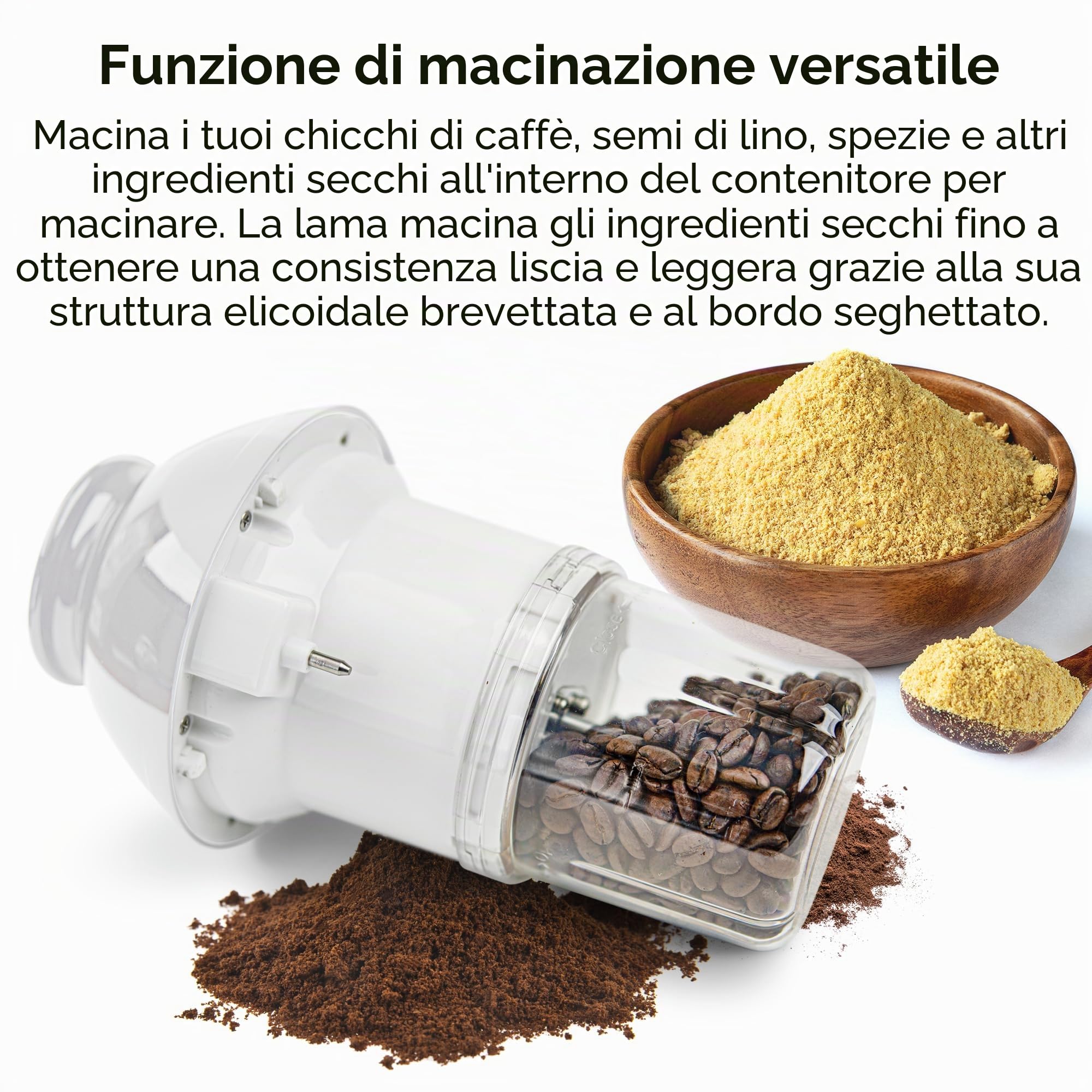 Tribest Soyabella SB-130 Deluxe - Macchina automatica per latte di noci e latte di soia, bianco/acciaio inossidabile