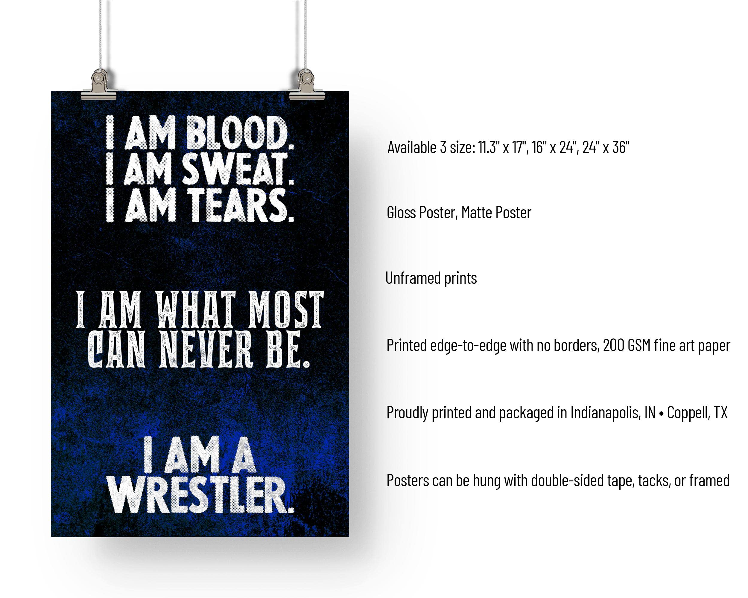 Wrestling Quotes For Posters
