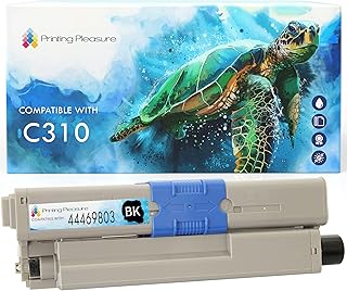 Compatible Toner Cartridge for OKI C310dn C310n C330dn C510dn C530dn C531 C531dn MC351 MC352dn MC361 MC361dn MC362dn MC561 MC561dn MC562 MC562dn C331 C511 C511dn - Black, High Yield