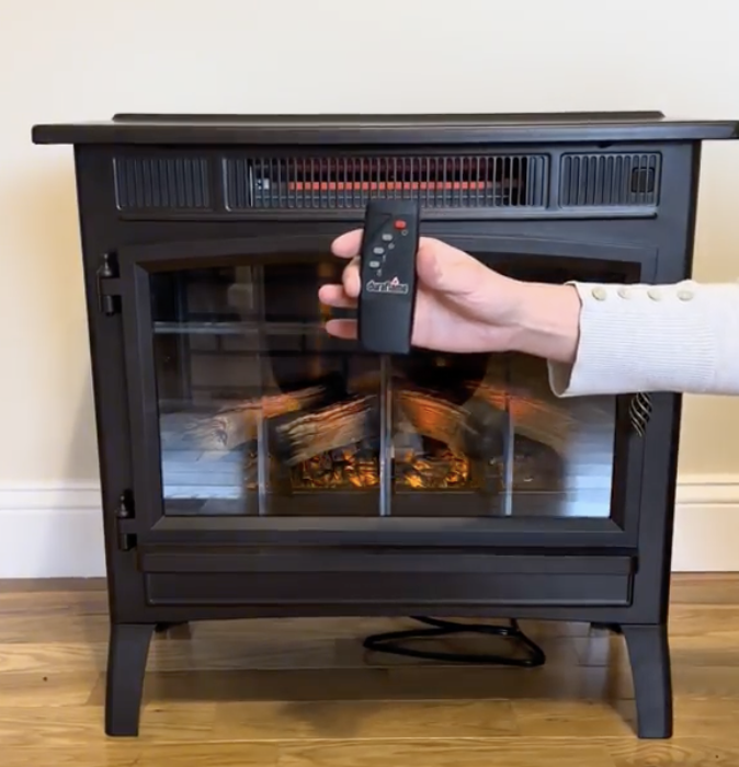 Watch Honest review of Duraflame Electric Infrared Fireplace on