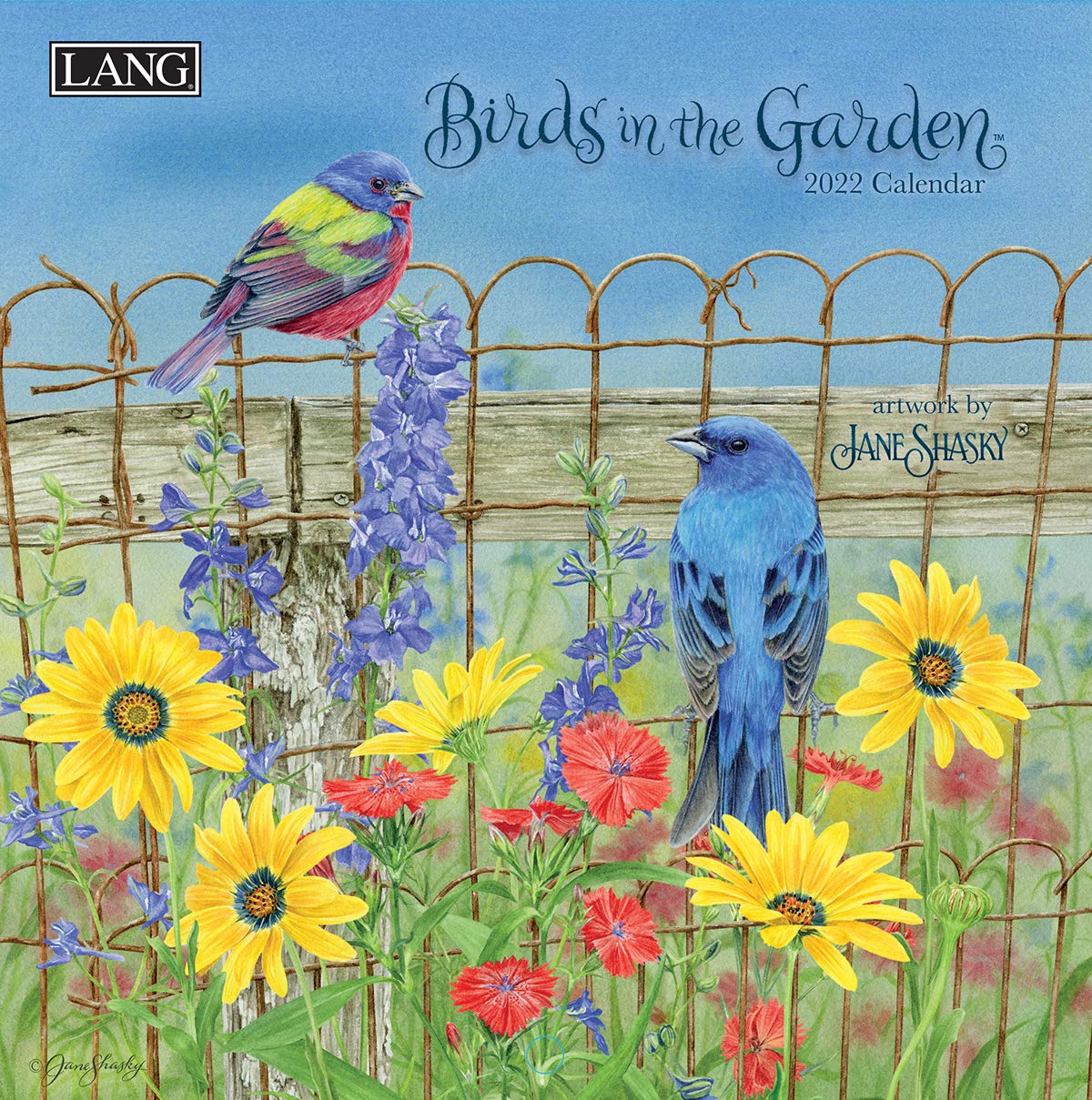 RSPB Garden Birds Wall Calendar 2025 (PFP