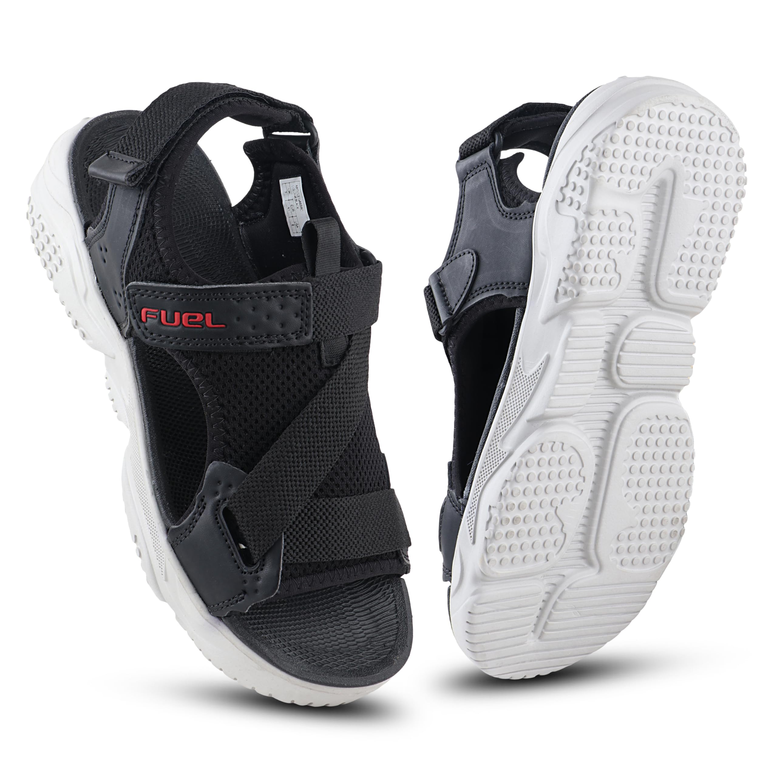 FUEL Sandals & Floaters for Mens & Boys Comfortable & Lightweight Dailywear, Anti-Skid Flexible & Breathable for Running, Walking Stylish Casual Sandal for Outdoor Footwear For Gents (Gabbroo) (B0CRBC6NY9) Amazon Price History, Amazon Price Tracker