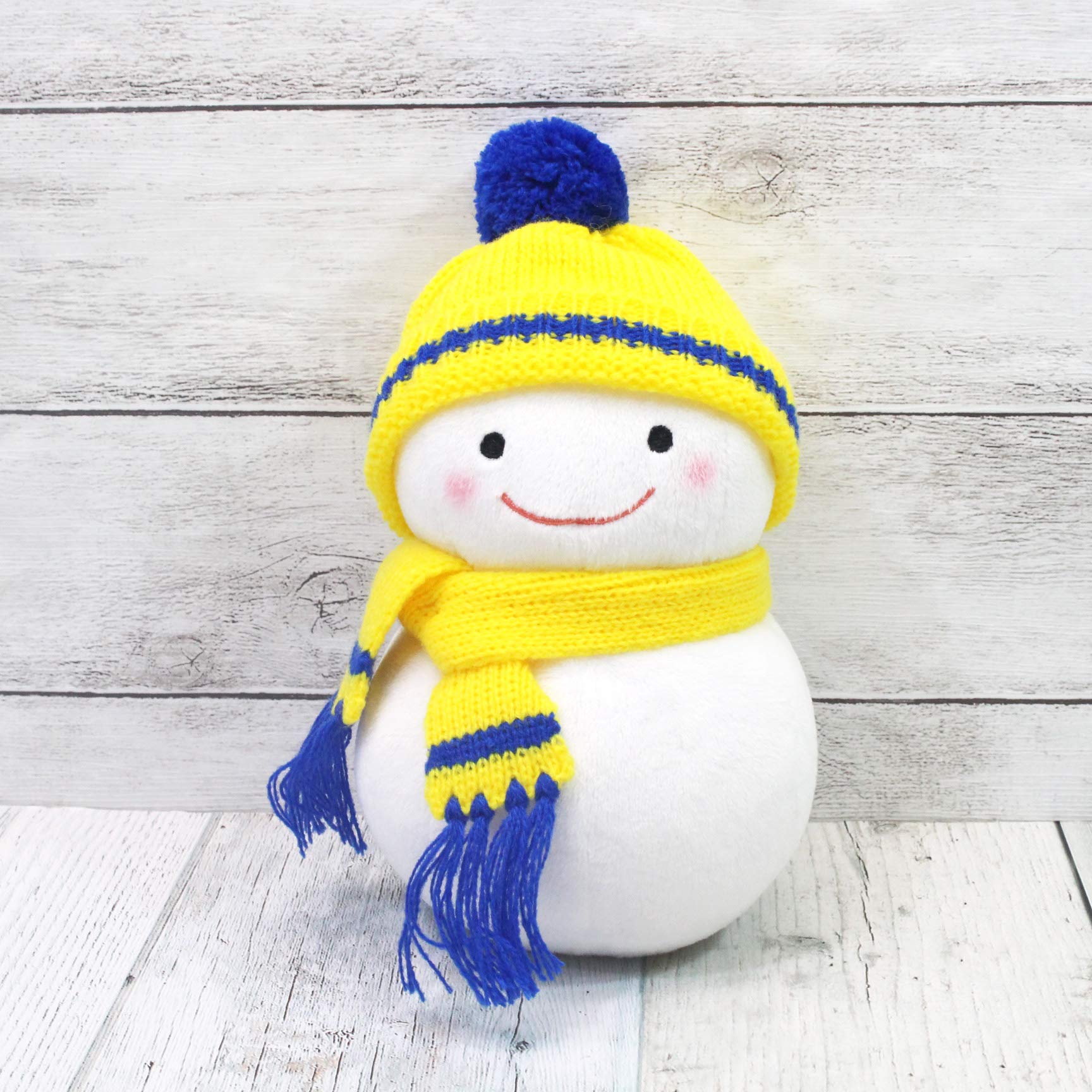 Amazon.co.jp: シナダ 雪ダルマちゃん ニット(SS) イエロー : ファッション