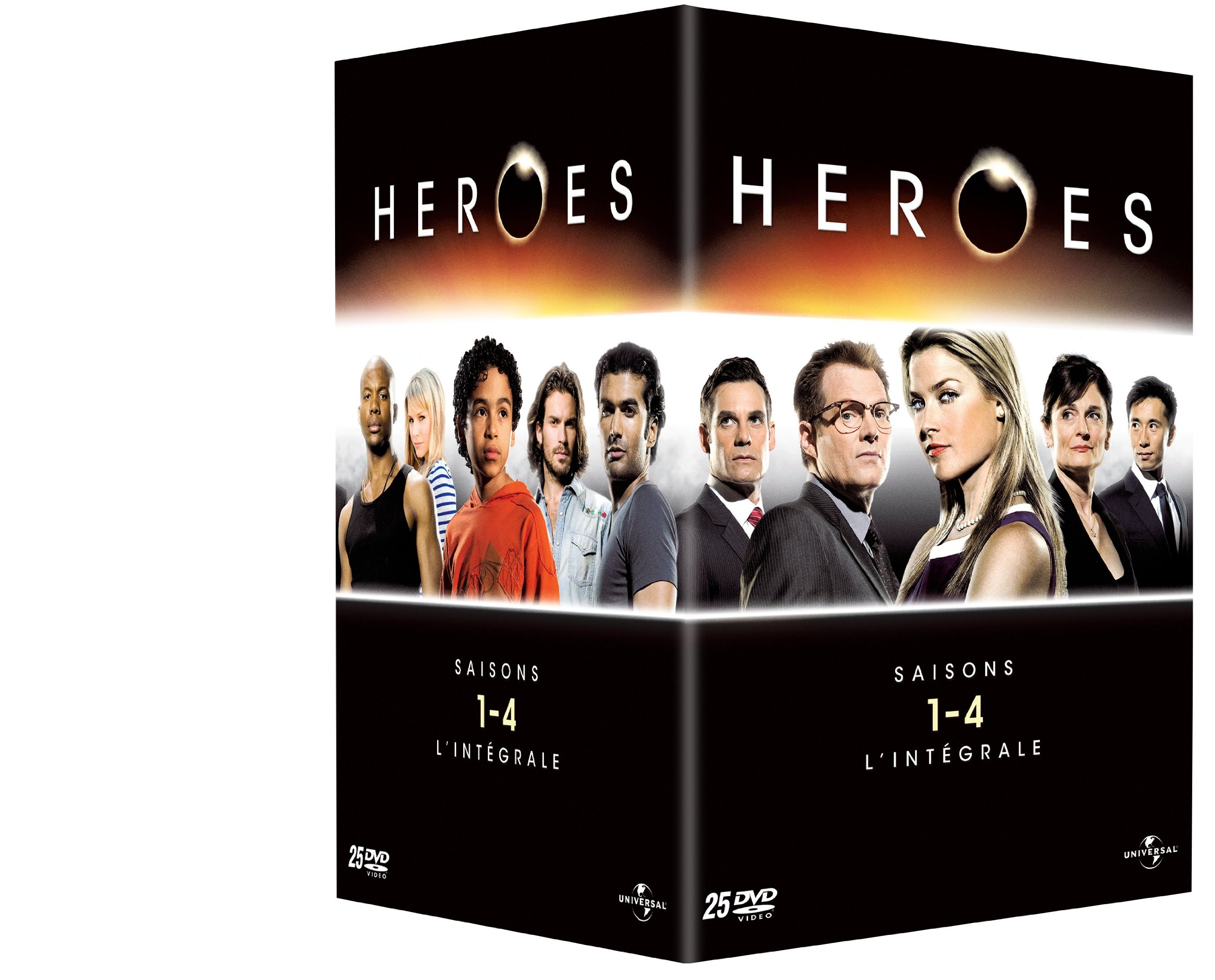 Coffret heroes, saison 1 à 4