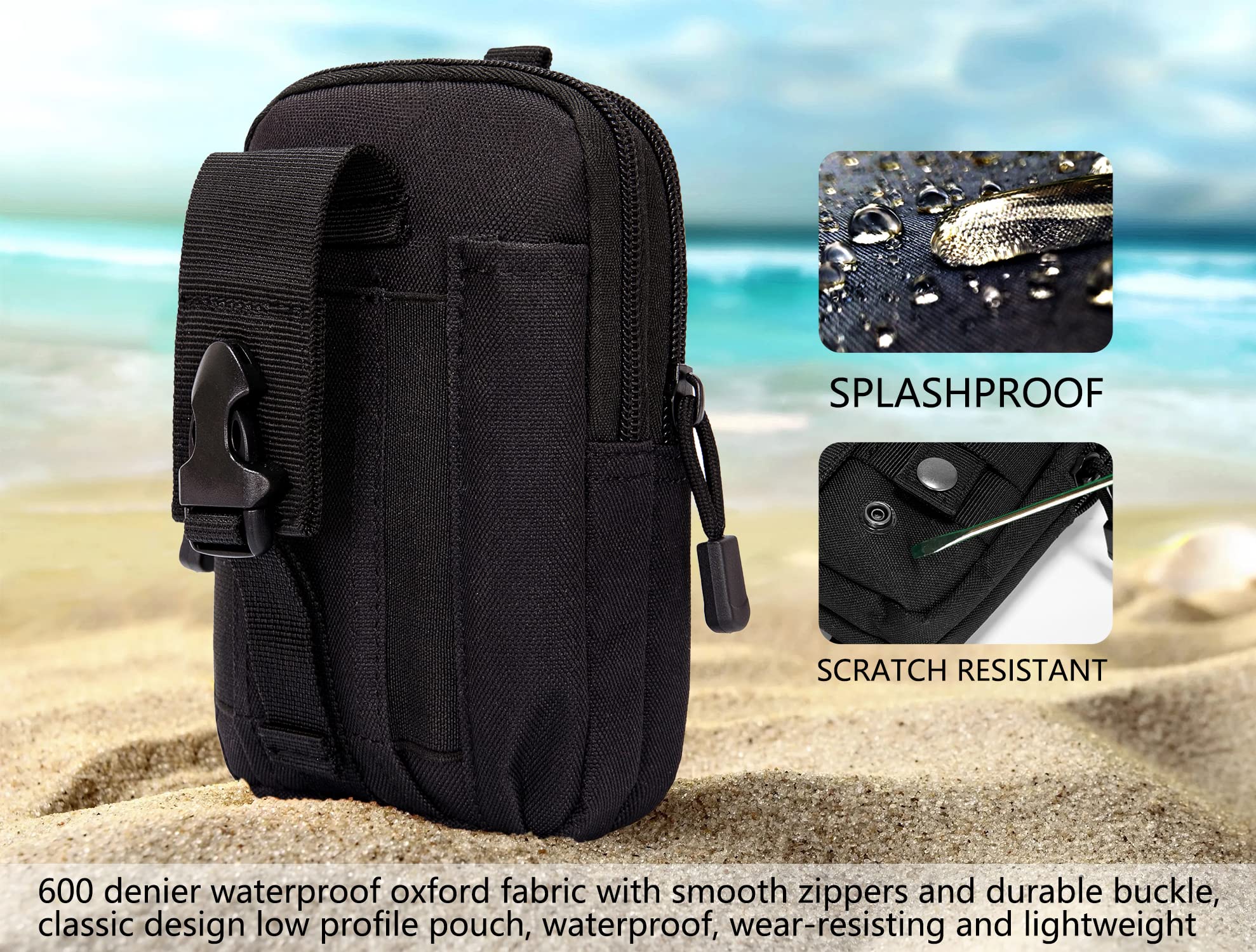 Bolsillo De Cintura Mochila Táctica Militar Bolso De Cintura Smartphone
