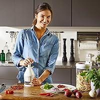 Vista 2 de Leifheit Comfort & Clean Picadora de alimentos, color blanco