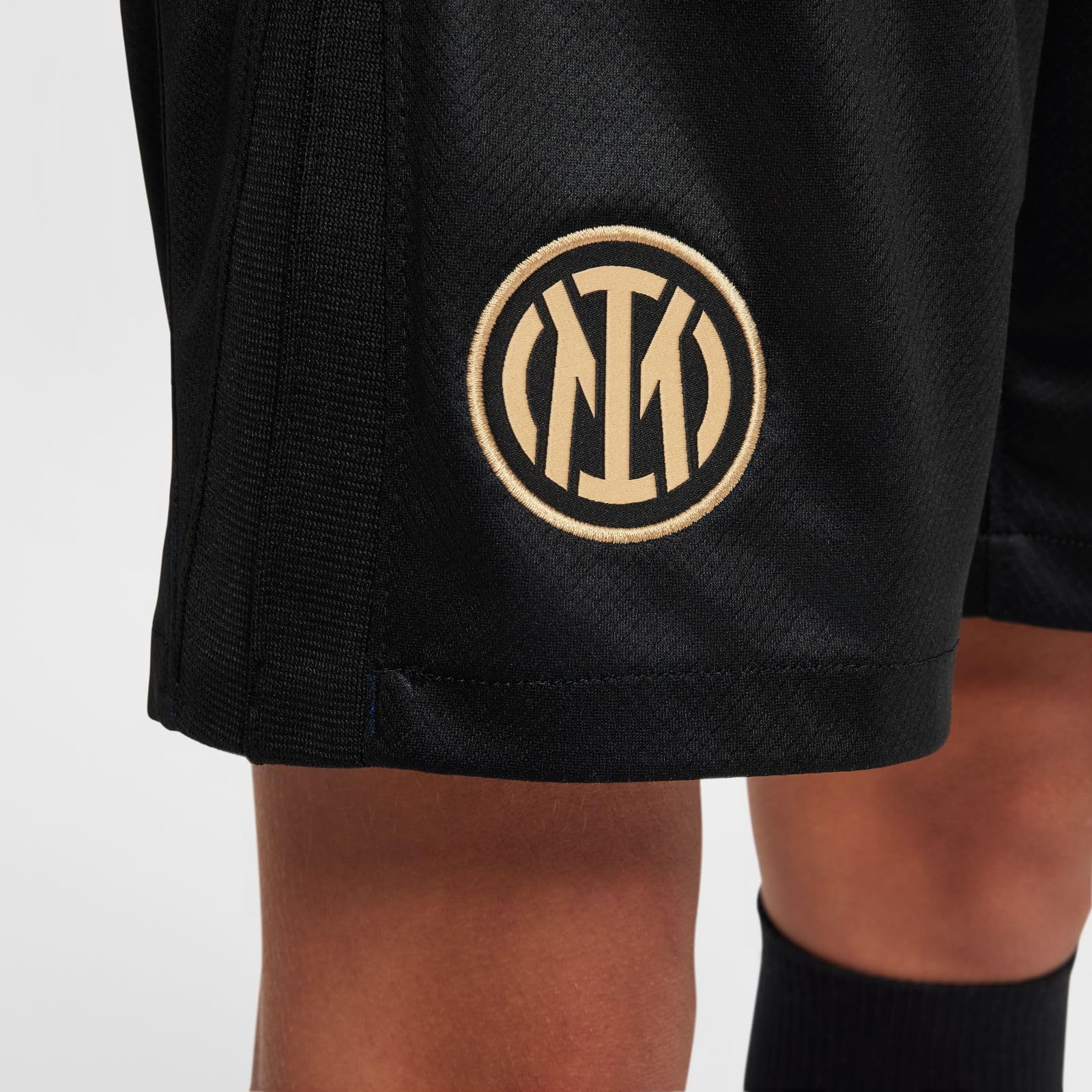 Nike Szorty Inter Milan Inter Youths NK DF Short Stad HM, Black/Lyon Blue/White, FN9188-010, XL
