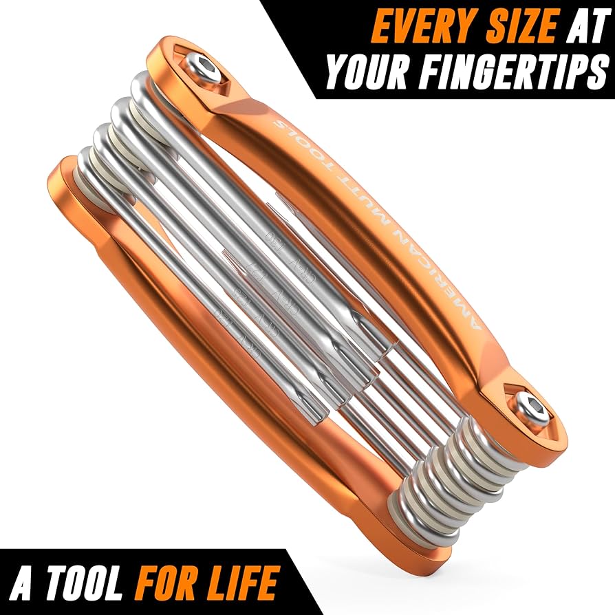 Mutt Tools Tamper Proof Star Wrench Set – Folding Security