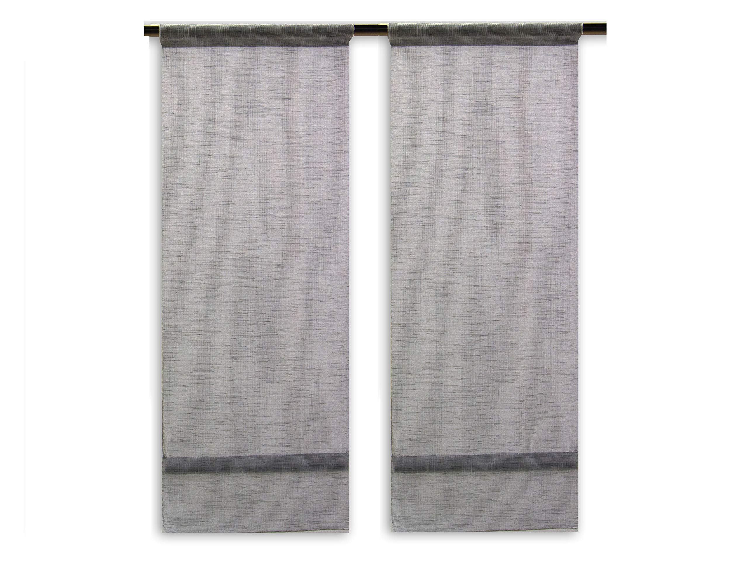 Mini Flächenvorhang Set Mit Blättermotiv - Perfekte Deko Für Kleine Fenster!