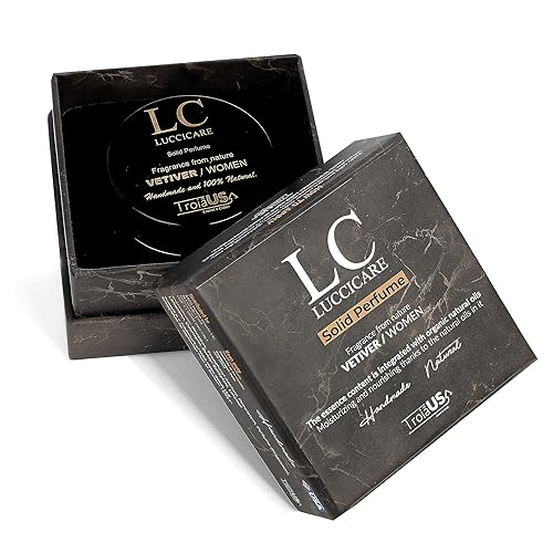 Miniatura 1 de TROIA US CABINET & CLOSET TroiaUS - Perfume sólido  Colonia sólida para mujer, aroma vetiver de 0.5 onzas, tamaño de viaje, fragancias portátiles