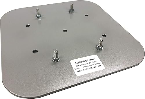 Miniatura 3 de 2 DJ Lighting 6.56 pies (6.6 ft) de aluminio atornillado 8"x8" braguero ligero sistema de tótem dual. 100% aluminio perno estilo trussing 25 libras.