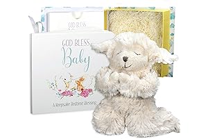 Musical Praying Lamb & Prayer Book Set: Your Baby's First Easter Delight