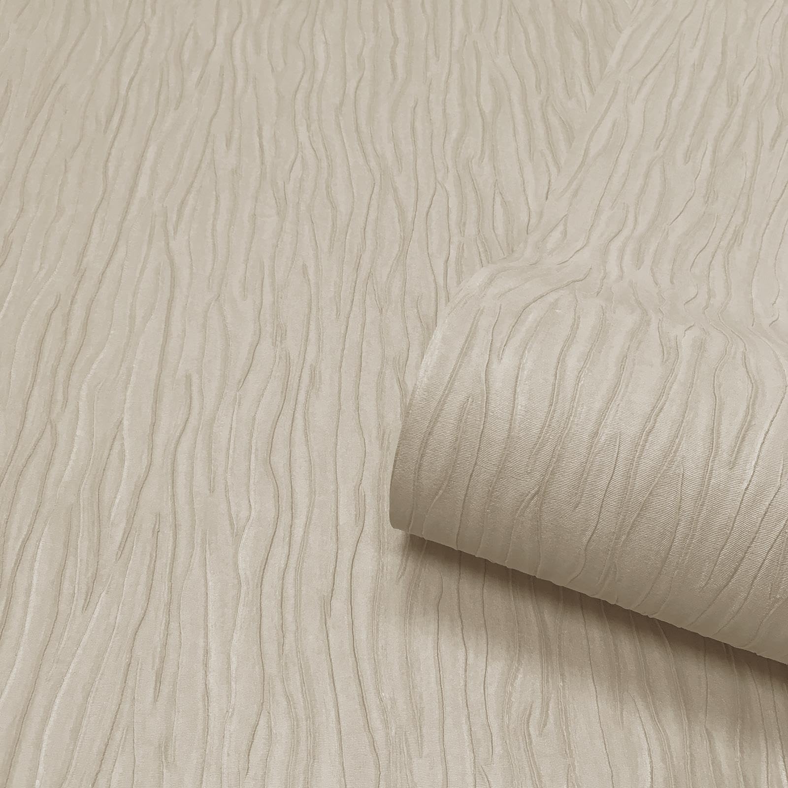 Belgravia Decor Tiffany Texture Beige Wallpaper GB41317 - Italian Vinyl