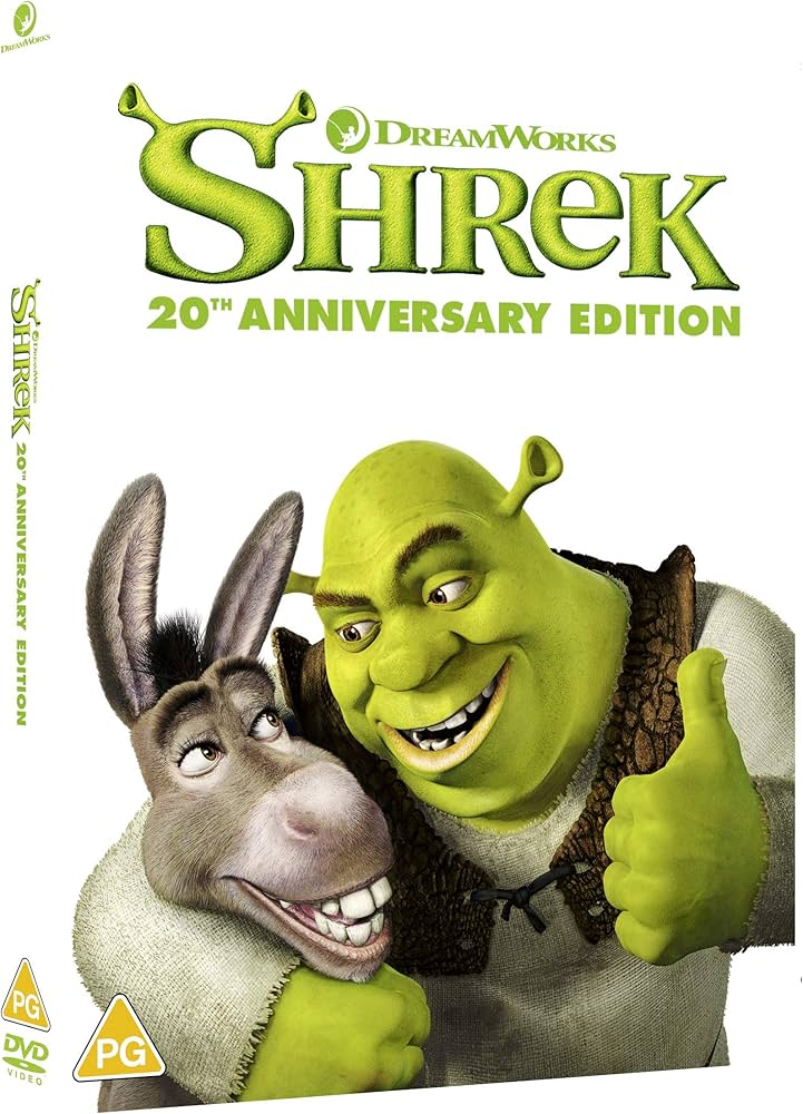 Amazon.com: Shrek DVD + Bonus Disc (20th Anniversary) [DVD] [2001