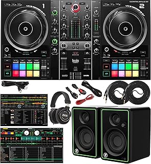 Hercules DJControl Inpulse 500 2-Channel DJ Software Controller Includes DJUCED DJ & Serato DJ Lite Software with Retracta...