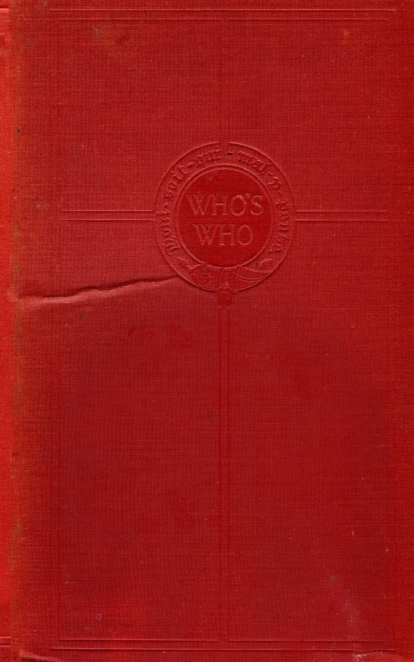 Who's Who 1980 livre photographies pinhole sténopé artistes et musiciens