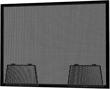 Custom Window Screen Replacement, Fully Assembled, Custom Ordered Extruded Hinged Wicket WK1 with Hinge Opening