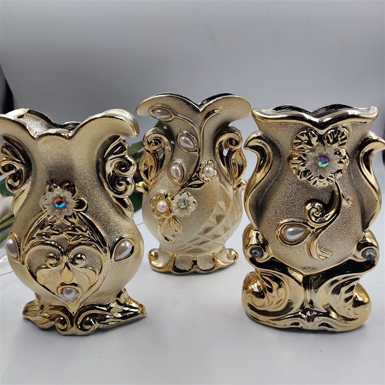 Bloem Vaas Moderne, Keramische Vazen ​​voor Home Decor, Europese Stijl Eenvoudige Creatieve Kunst Tafel Vaas Cadeau For Bruiloft Speciale Gelegenheid Gedroogde Bloemenregelingen