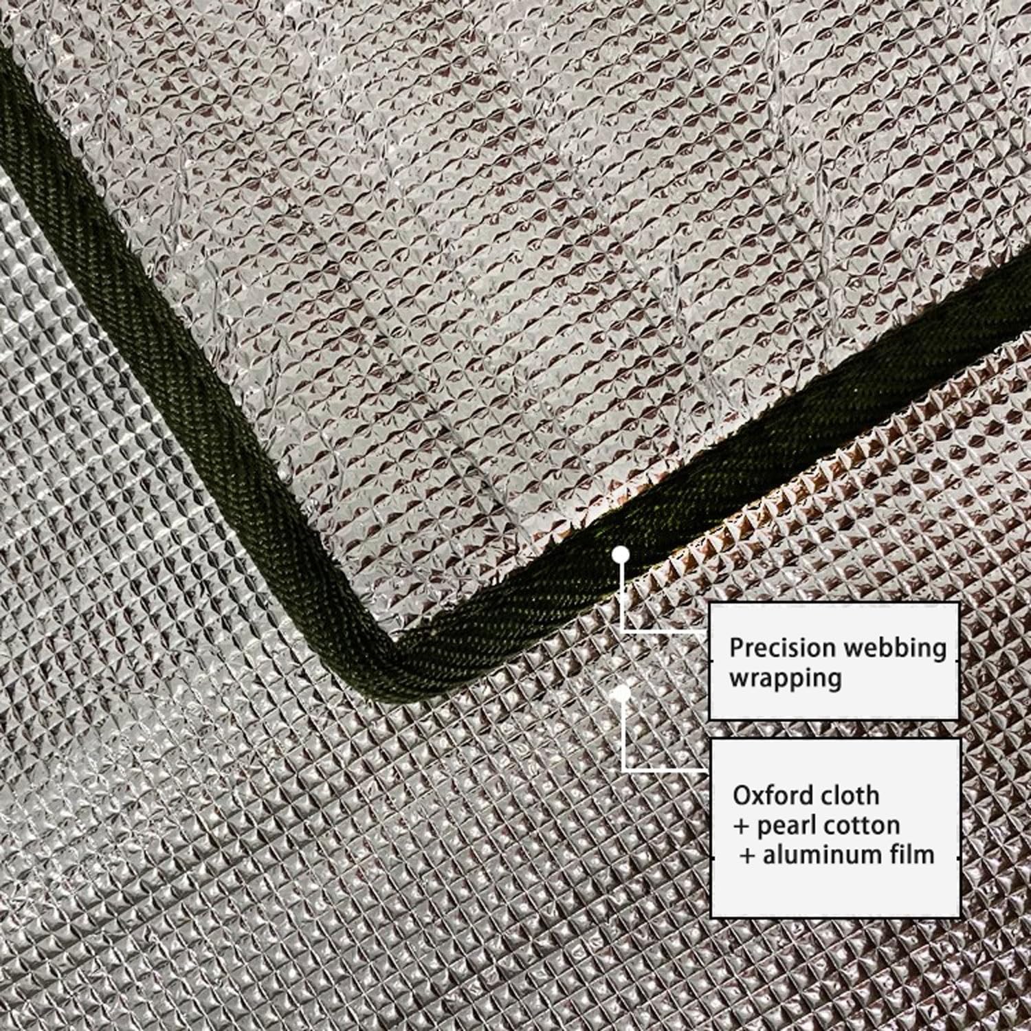 Isolierende Schaumstoffmatte – wasserdichte doppelseitige thermische Campingmatte, 7 mm dick, faltbar und feuchtigkeitsbeständig, perfekt für Zelt- und Outdoor-Aktivitäten