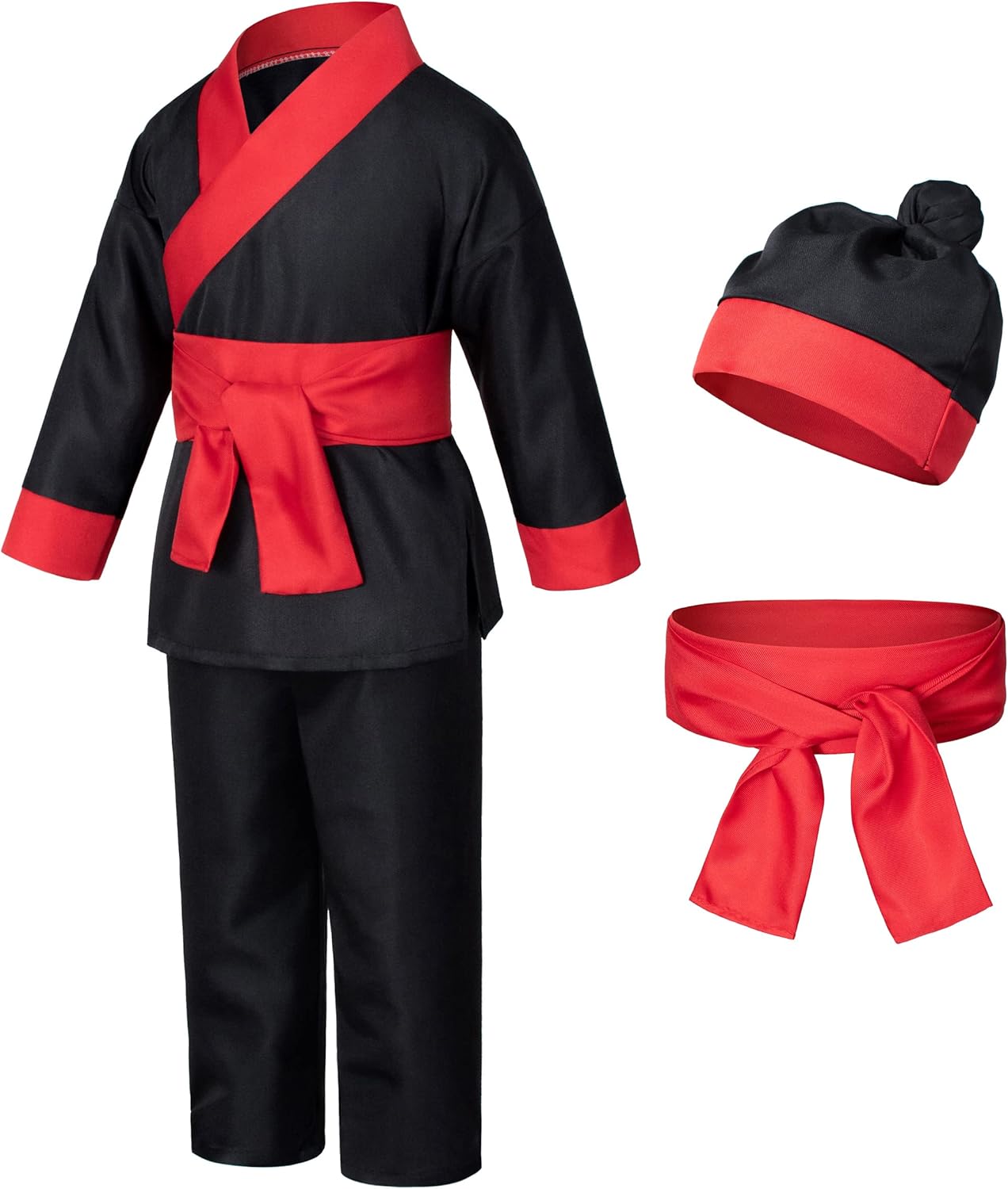 Dress up Warrior Samurai Costume Boys Halloween for Kids