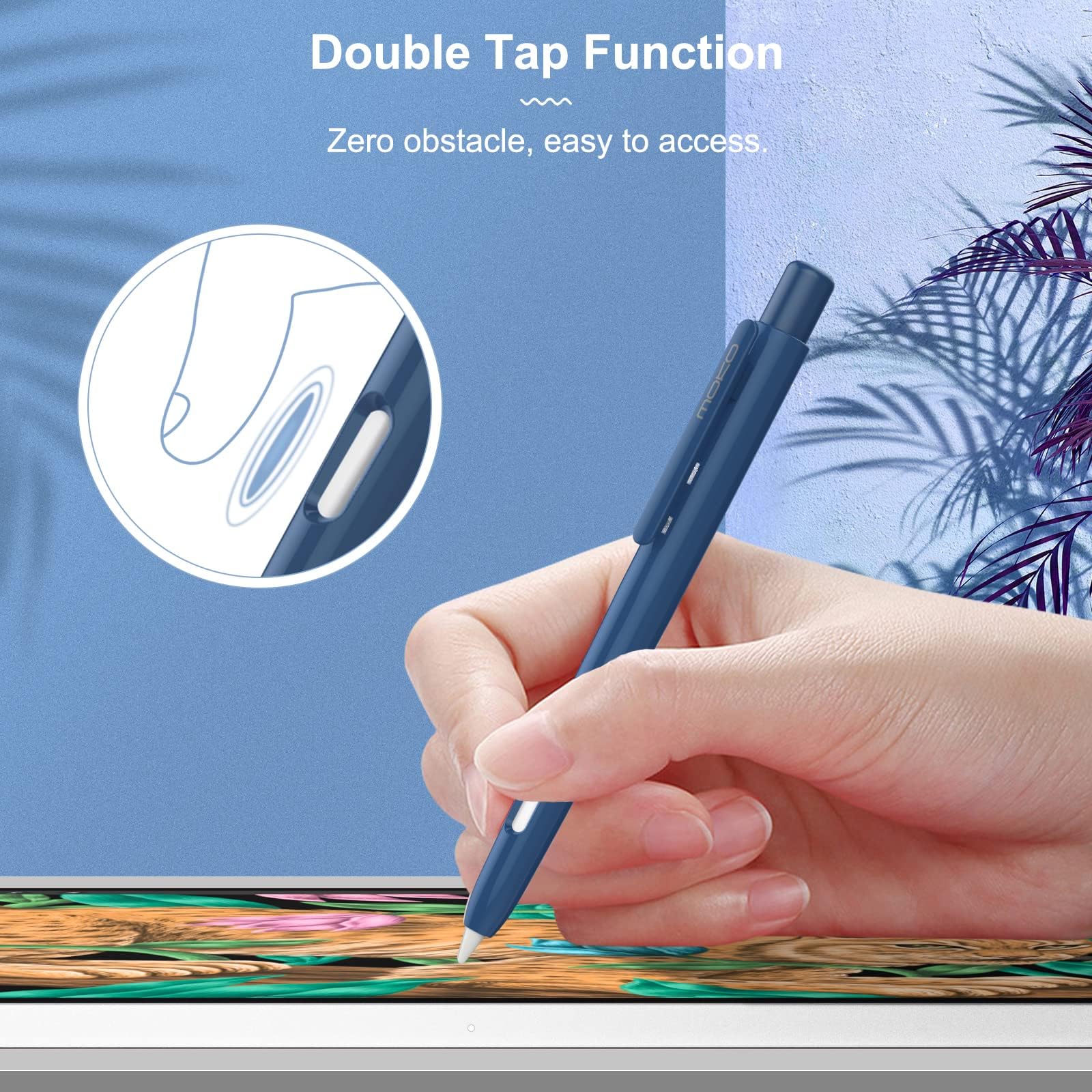 Amazon.com: MoKo Holder Case Compatible with Apple Pencil 2nd
